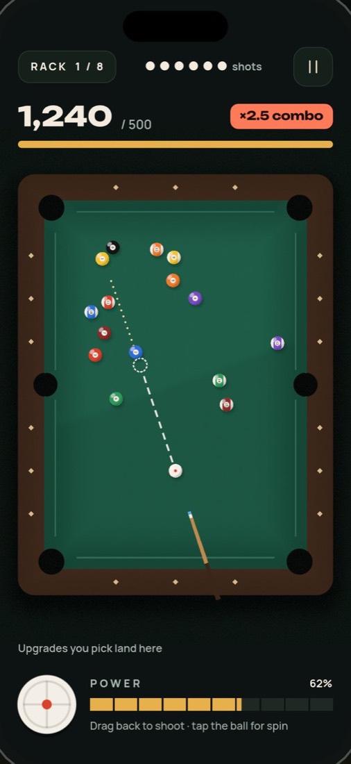 Cue Run screenshot
